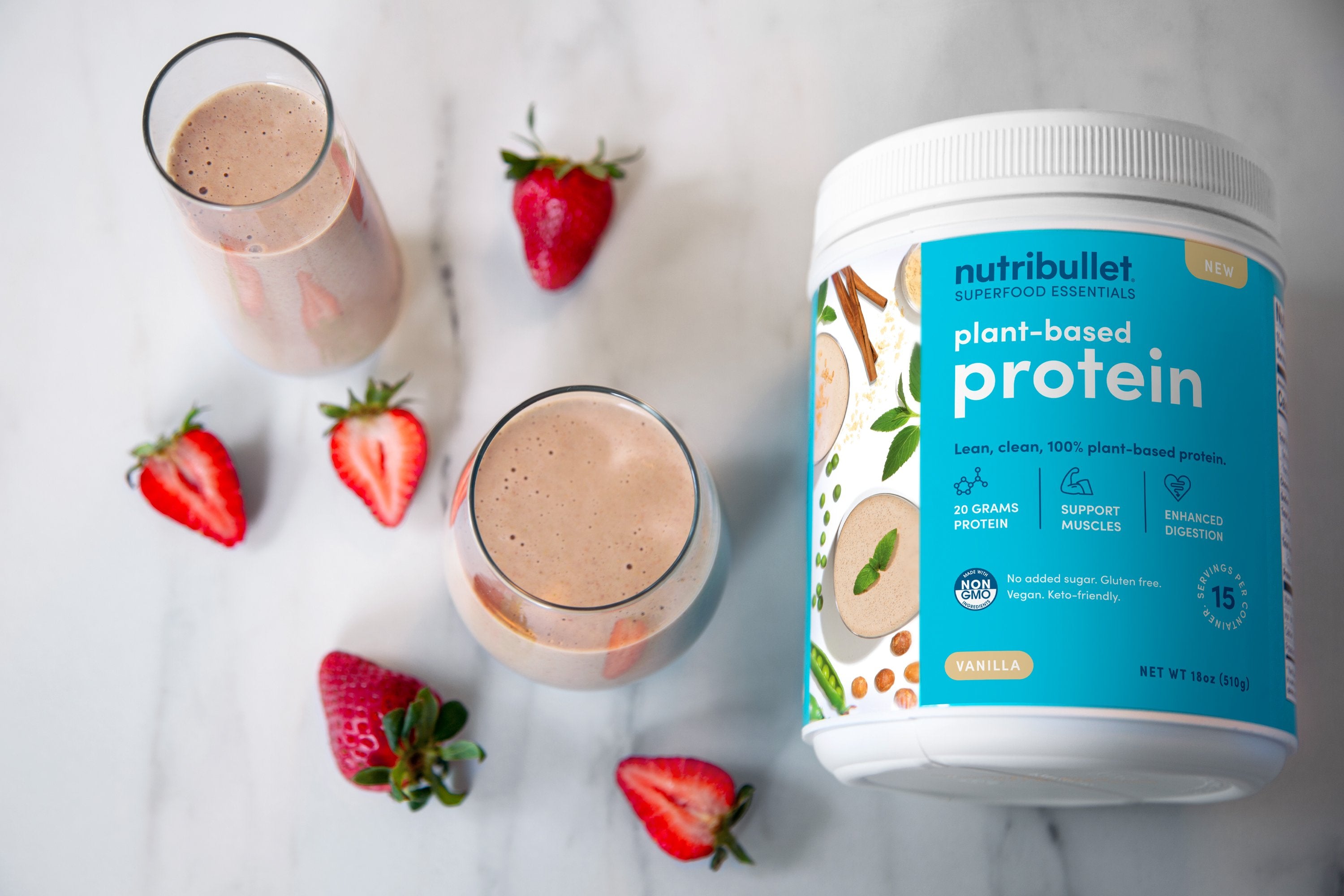 Strawberry-Banana Protein
