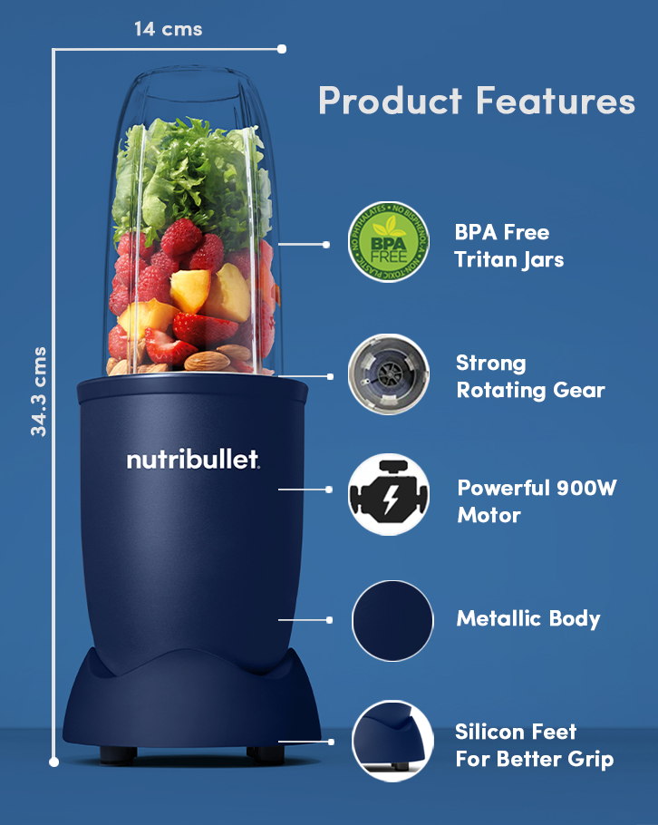 NutriBullet Pro 900 Blender / Mixer / Smoothie Maker